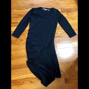 Bella Luxx asymmetrical black dress